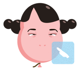 Sister Balloon sticker #11506547