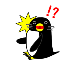 Penguin is watching always sticker #11506618