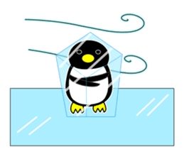 Penguin is watching always sticker #11506621