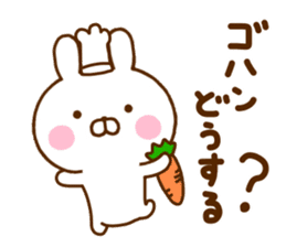 Rabbit Usahina Family sticker #11507181