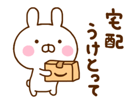 Rabbit Usahina Family sticker #11507201