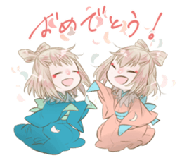 kochouno-yumeji 2 sticker #11507719