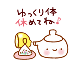 Heartwarming everyday talk Sticker sticker #11507806