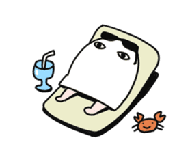 summer medjed sticker #11508175