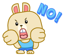 Happy Little Bunny sticker #11508289