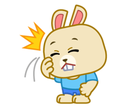 Happy Little Bunny sticker #11508292