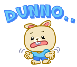 Happy Little Bunny sticker #11508297