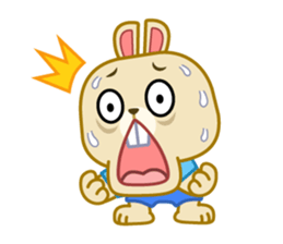 Happy Little Bunny sticker #11508304