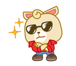 Happy Little Bunny sticker #11508305