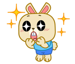 Happy Little Bunny sticker #11508307