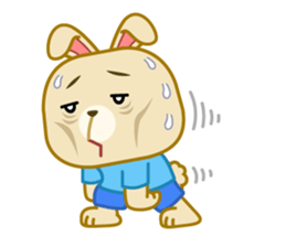 Happy Little Bunny sticker #11508309