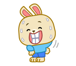 Happy Little Bunny sticker #11508318