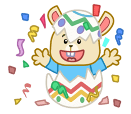 Happy Little Bunny sticker #11508319