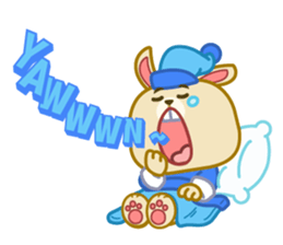 Happy Little Bunny sticker #11508323