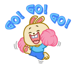 Happy Little Bunny sticker #11508325