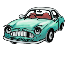 Car Mania Retro Cars Classic Enjoy Rusty sticker #11508699