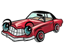 Car Mania Retro Cars Classic Enjoy Rusty sticker #11508717