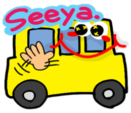 Reaction of a car. sticker #11508797