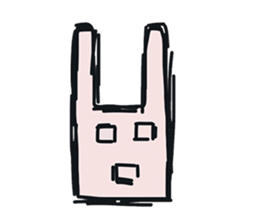 Pretty Funny Rabbits sticker #11509530