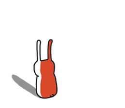 Pretty Funny Rabbits sticker #11509551