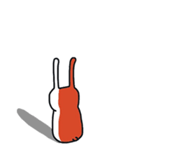 Pretty Funny Rabbits sticker #11509551