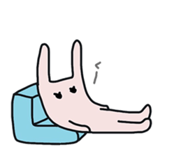 Pretty Funny Rabbits sticker #11509556