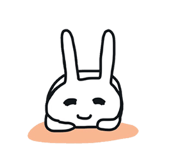 Pretty Funny Rabbits sticker #11509559