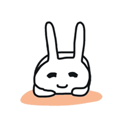 Pretty Funny Rabbits sticker #11509559