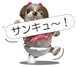 Funny Shih-Tzu 4 sticker #11509897