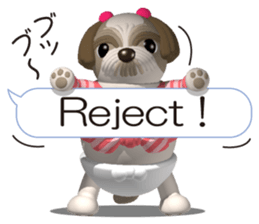Funny Shih-Tzu 4 sticker #11509911
