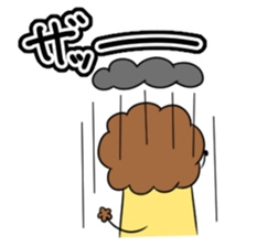 Daradara chappy Sticker2 sticker #11510009