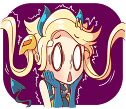 Demon Princess ASHMA! sticker #11510443