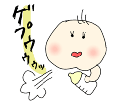 cute sisters younger sister version sticker #11510821