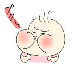 cute sisters younger sister version sticker #11510846