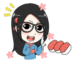 Eating Gal+ sticker #11511049