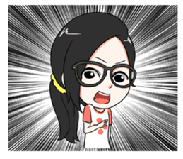 Eating Gal+ sticker #11511057