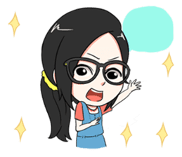 Eating Gal+ sticker #11511059