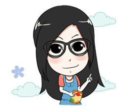 Eating Gal+ sticker #11511062