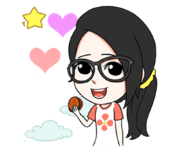 Eating Gal+ sticker #11511063