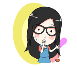 Eating Gal+ sticker #11511065