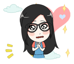 Eating Gal+ sticker #11511070