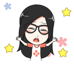 Eating Gal+ sticker #11511078