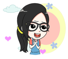 Eating Gal+ sticker #11511084