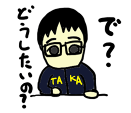 taka(mobappu series) sticker #11511353