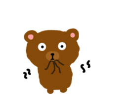 Bear coco daily greeting sticker #11511866