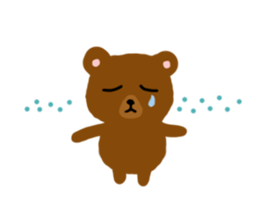 Bear coco daily greeting sticker #11511871