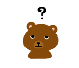 Bear coco daily greeting sticker #11511875