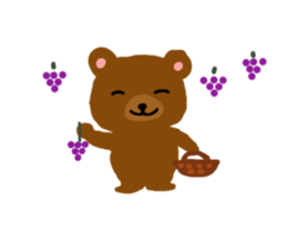 Bear coco daily greeting sticker #11511879
