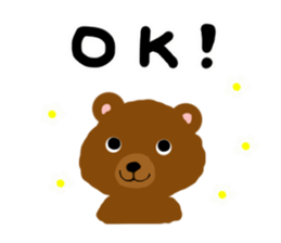 Bear coco daily greeting sticker #11511880
