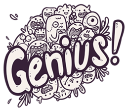 Doodle sticker #11512169